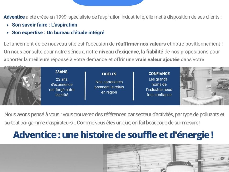 Nouveau site Adventice