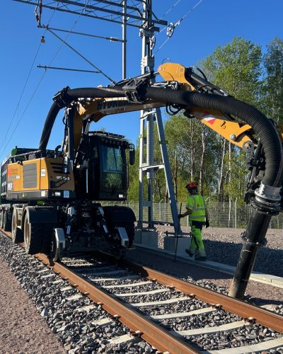 Aspiratrice DISA-RAIL 1700